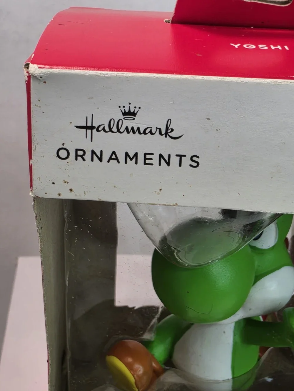 2021 Hallmark Super Mario Brothers Yoshi Resin Christmas Tree Ornament NEW